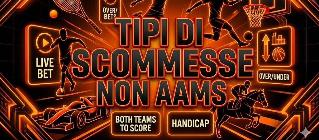 Tipi di scommesse non aams